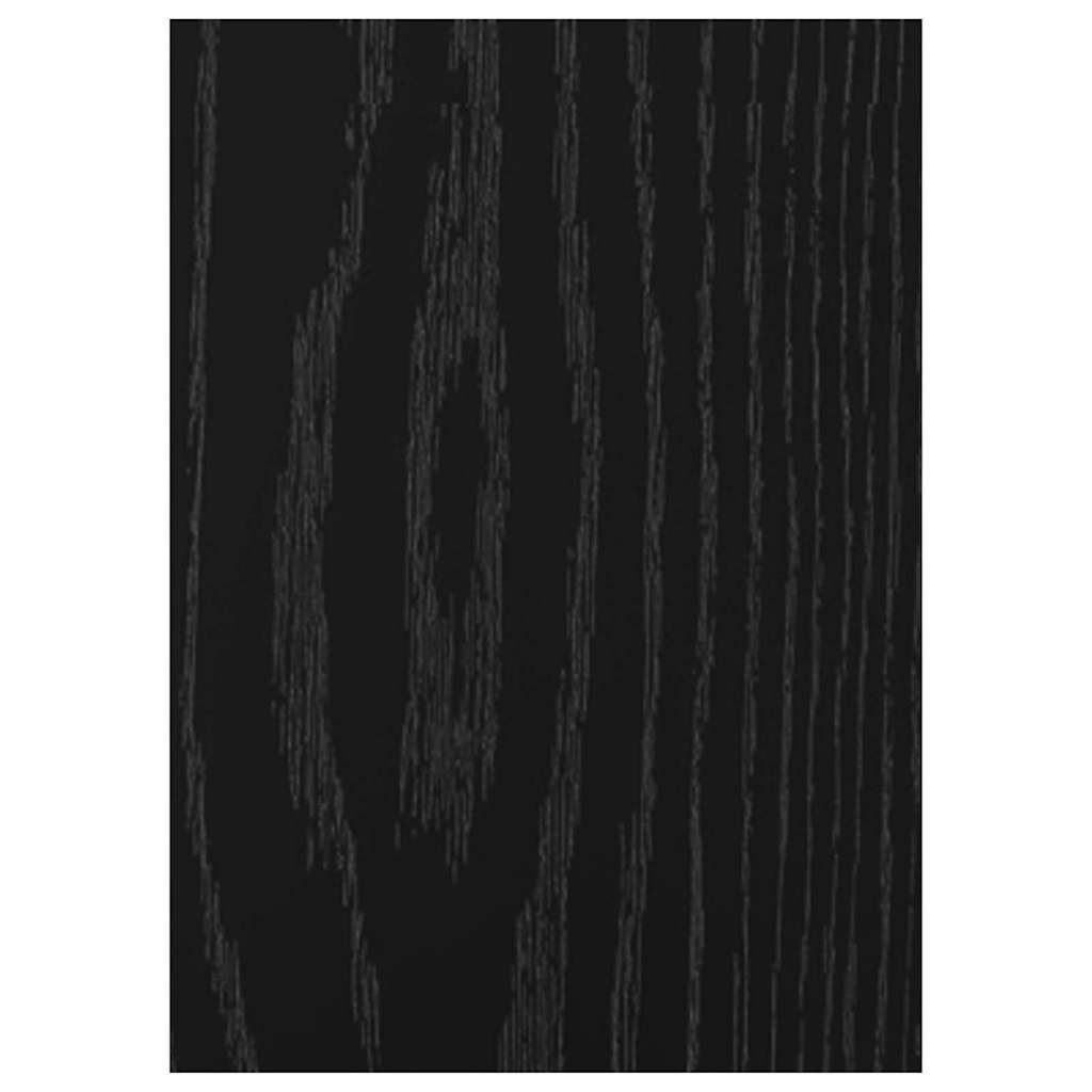 Dekor Panels 12 pcs Sort eg 21 x 30 x 0,27 cm Konstrueret træ