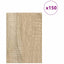 Dekor Panels 150 pcs Sonoma eg 21 x 30 x 0,27 cm