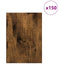 Dekor Panels 150 pcs Røget eg 21 x 30 x 0,27 cm Konstrueret træ