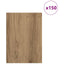 Dekor Panels 150 stk. Artisan Egetræ 21 x 30 x 0,27 cm