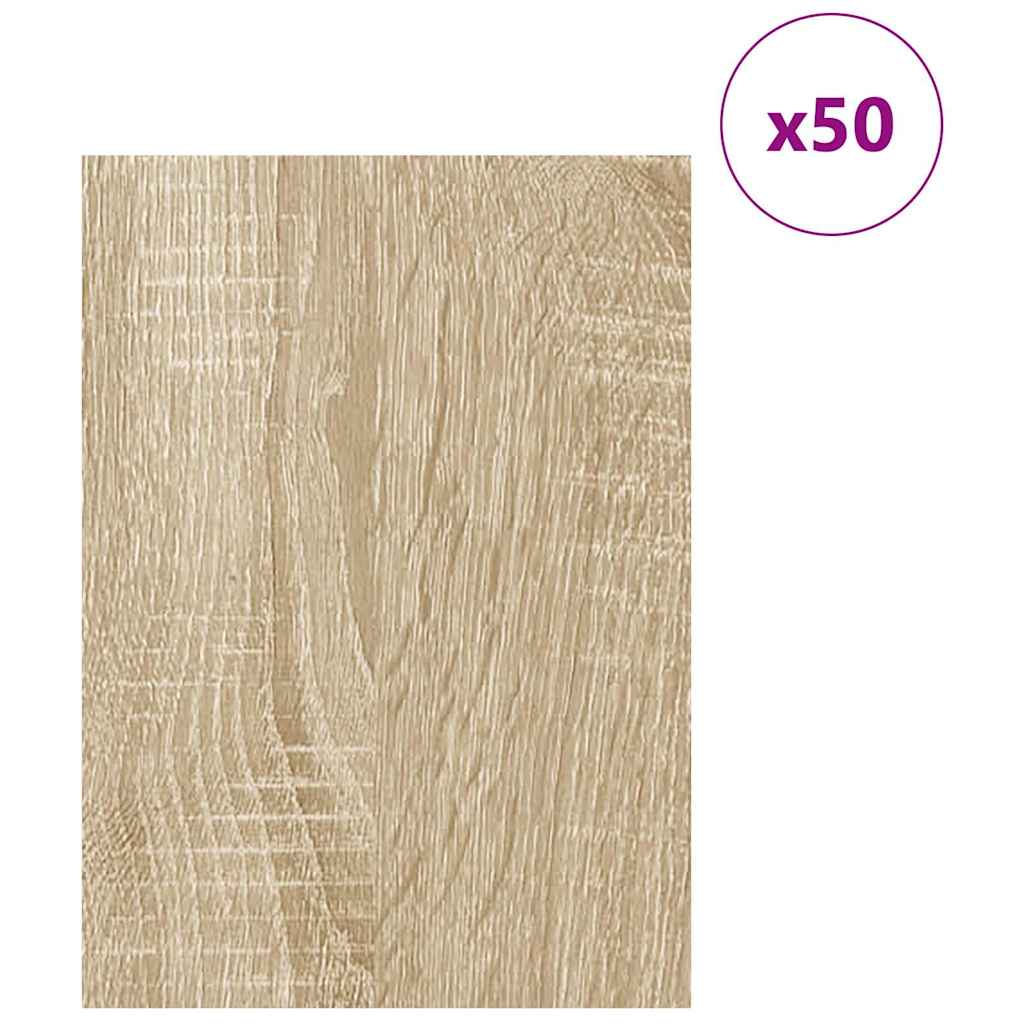 Dekor Panels 50 pcs Sonoma eg 30 x 42 x 0.27 cm Konstrueret træ