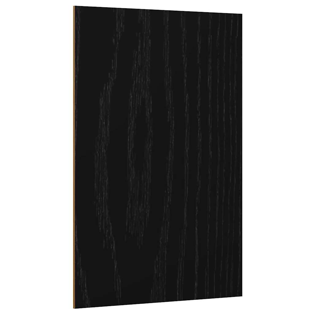 Dekor Panels 50 pcs Sort eg 40 x 60 x 0,27 cm Konstrueret træ