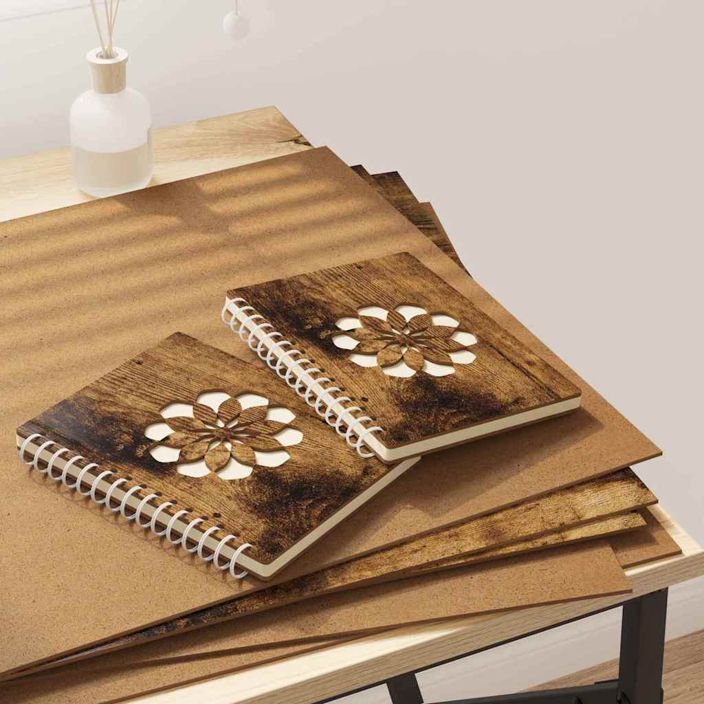Dekor Panels 50 pcs Røget eg 40 x 60 x 0,27 cm Konstrueret træ