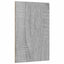 Dekor Panels 50 pcs Grå Sonoma 40 x 60 x 0,27 cm