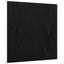 Dekor Panels 50 pcs Sort eg 30 x 30 x 0,27 cm Konstrueret træ
