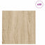 Dekor Panels 50 pcs Sonoma eg 30 x 30 x 0,27 cm Konstrueret træ