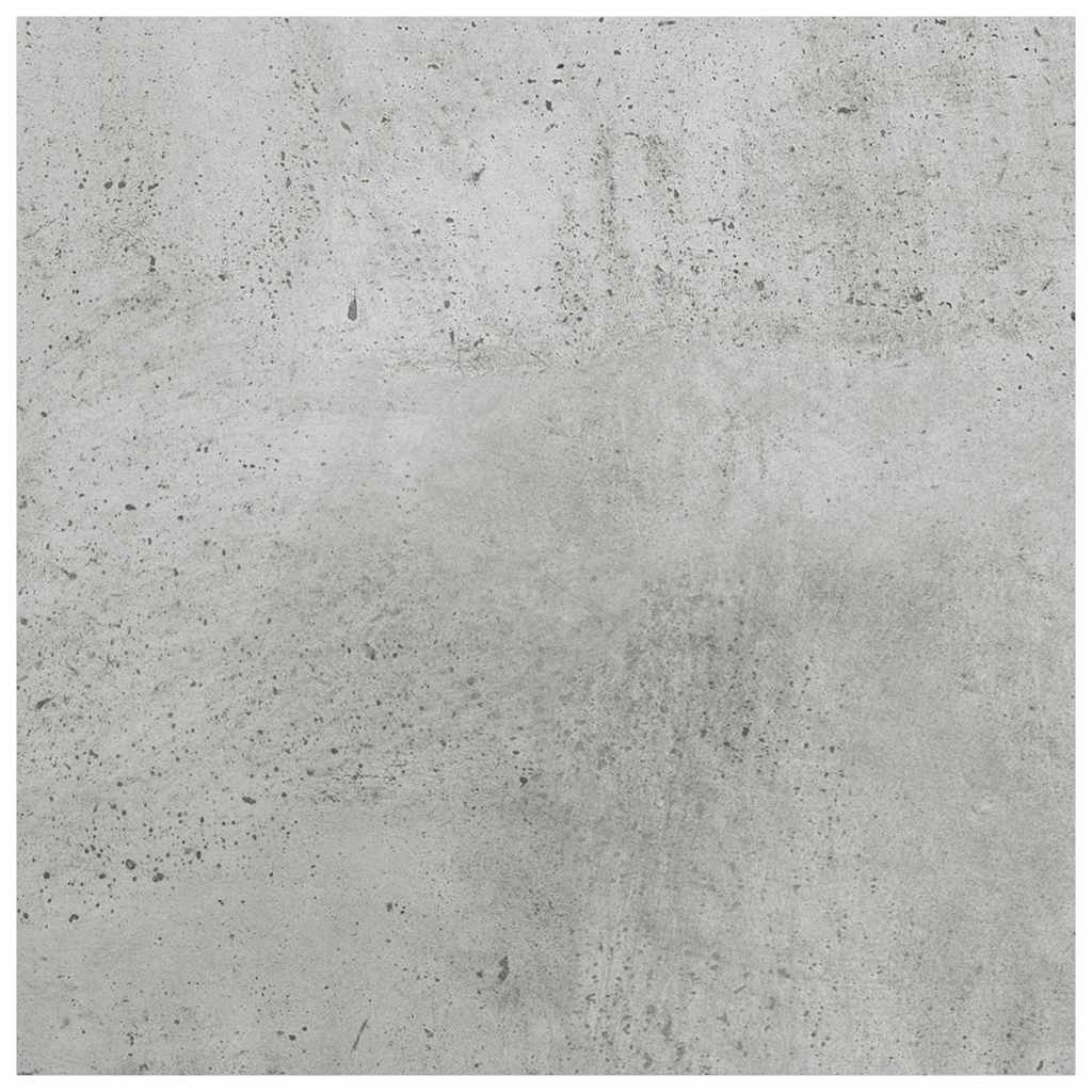 Dekor Panels 12 pcs Beton Grå 30 x 30 x 0,27 cm Konstrueret træ