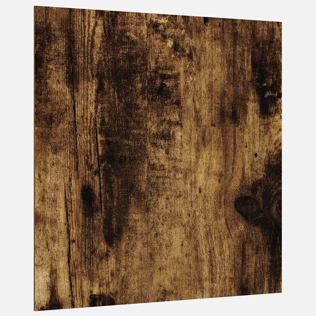 Dekor Panels 12 pcs Røget eg 30 x 30 x 0,27 cm Konstrueret træ