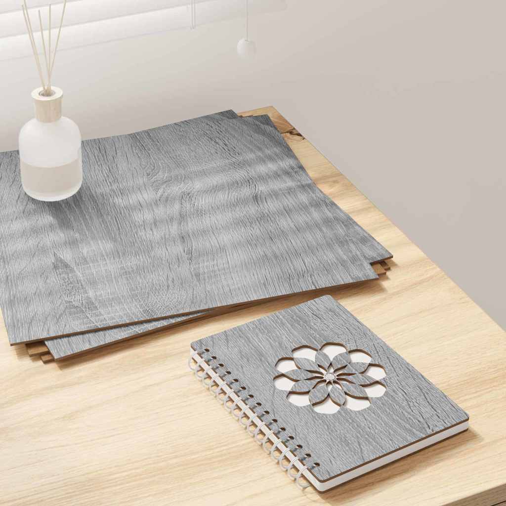 Dekor Panels 12 pcs Grå Sonoma 30 x 30 x 0,27 cm