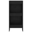 Bogskab Sort eg 40 x 30 x 86,5 cm Konstrueret træ