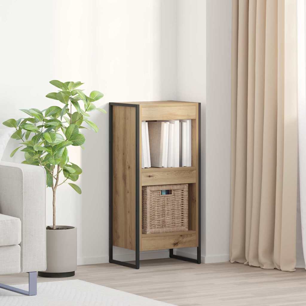 Bogskab 40 x 30 x 86,5 cm Konstrueret træ Artisan eg billede