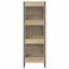 Bogskab Sonoma 40 x 30 x 121 cm Konstrueret træ