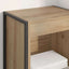 Bogskab 40 x 30 x 155 cm Konstrueret træ Artisan eg