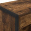 Bogskab Røget Eg 40 x 30 x 189,5 cm Konstrueret træ