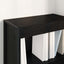 Bogskab Sort eg 60 x 30 x 86,5 cm Konstrueret træ