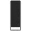Bogskab Sort eg 60 x 30 x 86,5 cm Konstrueret træ