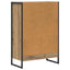 Bogskab 60 x 30 x 86,5 cm Konstrueret træ Artisan eg