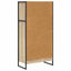 Bogskab Sonoma 60 x 30 x 121 cm Konstrueret træ