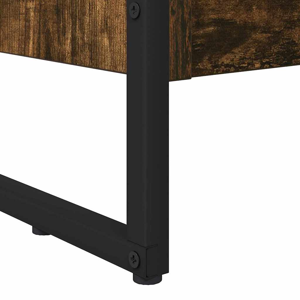 Bogskab Røget Eg 60 x 30 x 121 cm Konstrueret træ