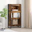 Bogskab Røget Eg 60 x 30 x 121 cm Konstrueret træ