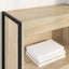 Bogskab Sonoma 60 x 30 x 155 cm Konstrueret træ