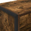 Bogskab Røget Eg 60 x 30 x 155 cm Konstrueret træ