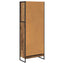 Bogskab Gammelt træ 60 x 30 x 155 cm Konstrueret træ