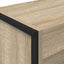 Bogskab Sonoma 80 x 30 x 86,5 cm Konstrueret træ
