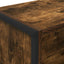 Bogskab Røget Eg 80 x 30 x 86,5 cm Konstrueret træ