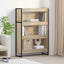 Bogskab Sonoma 80 x 30 x 121 cm Konstrueret træ
