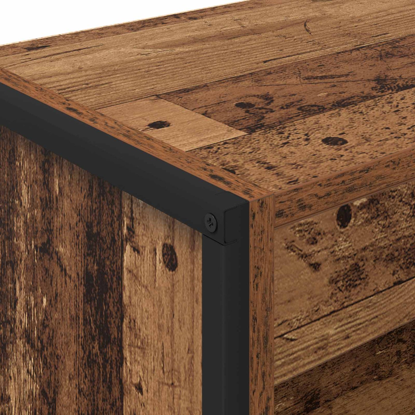 Bogskab Gammelt træ 80 x 30 x 121 cm Konstrueret træ