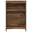 Bogskab Gammelt træ 80 x 30 x 121 cm Konstrueret træ