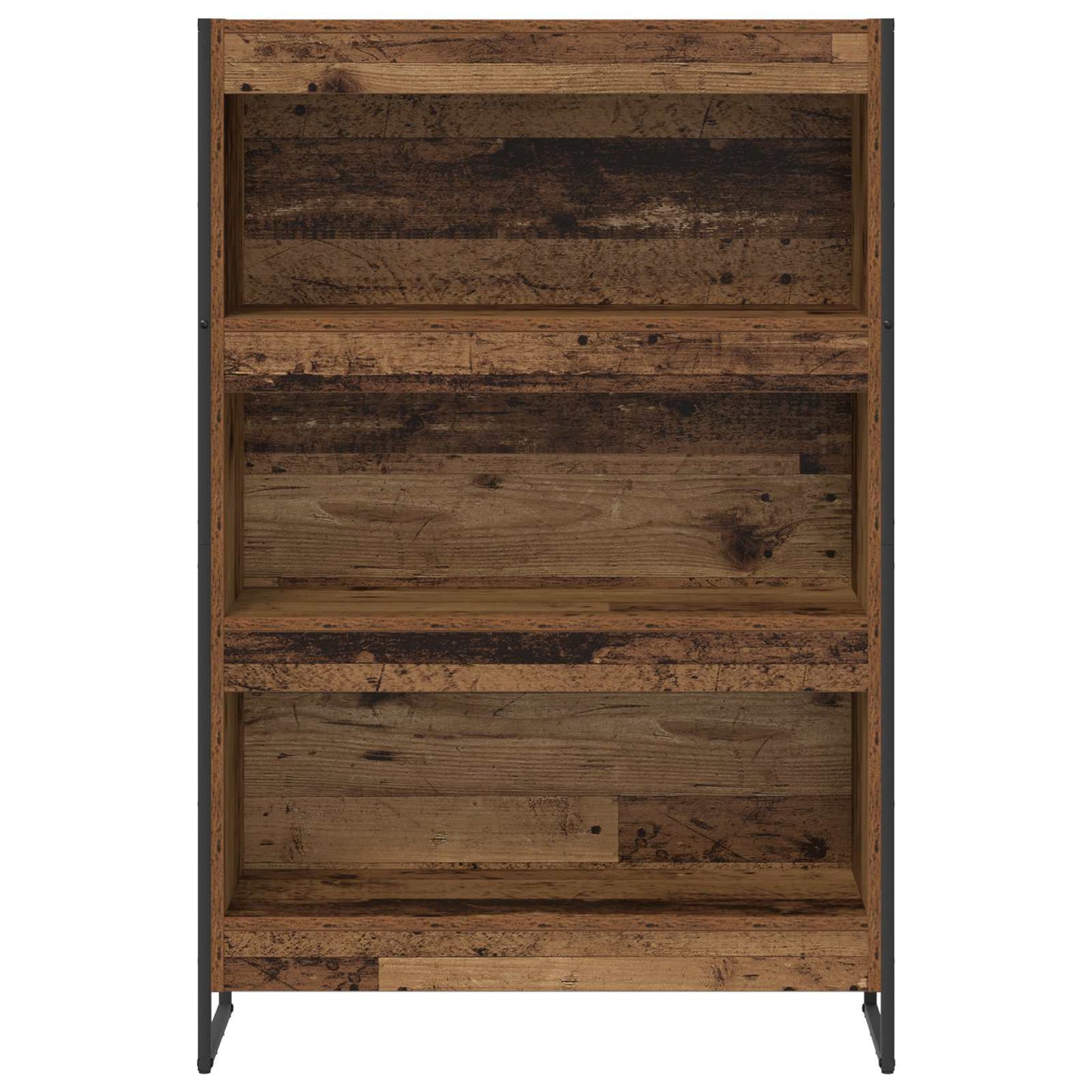 Bogskab Gammelt træ 80 x 30 x 121 cm Konstrueret træ