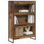 Bogskab Gammelt træ 80 x 30 x 121 cm Konstrueret træ