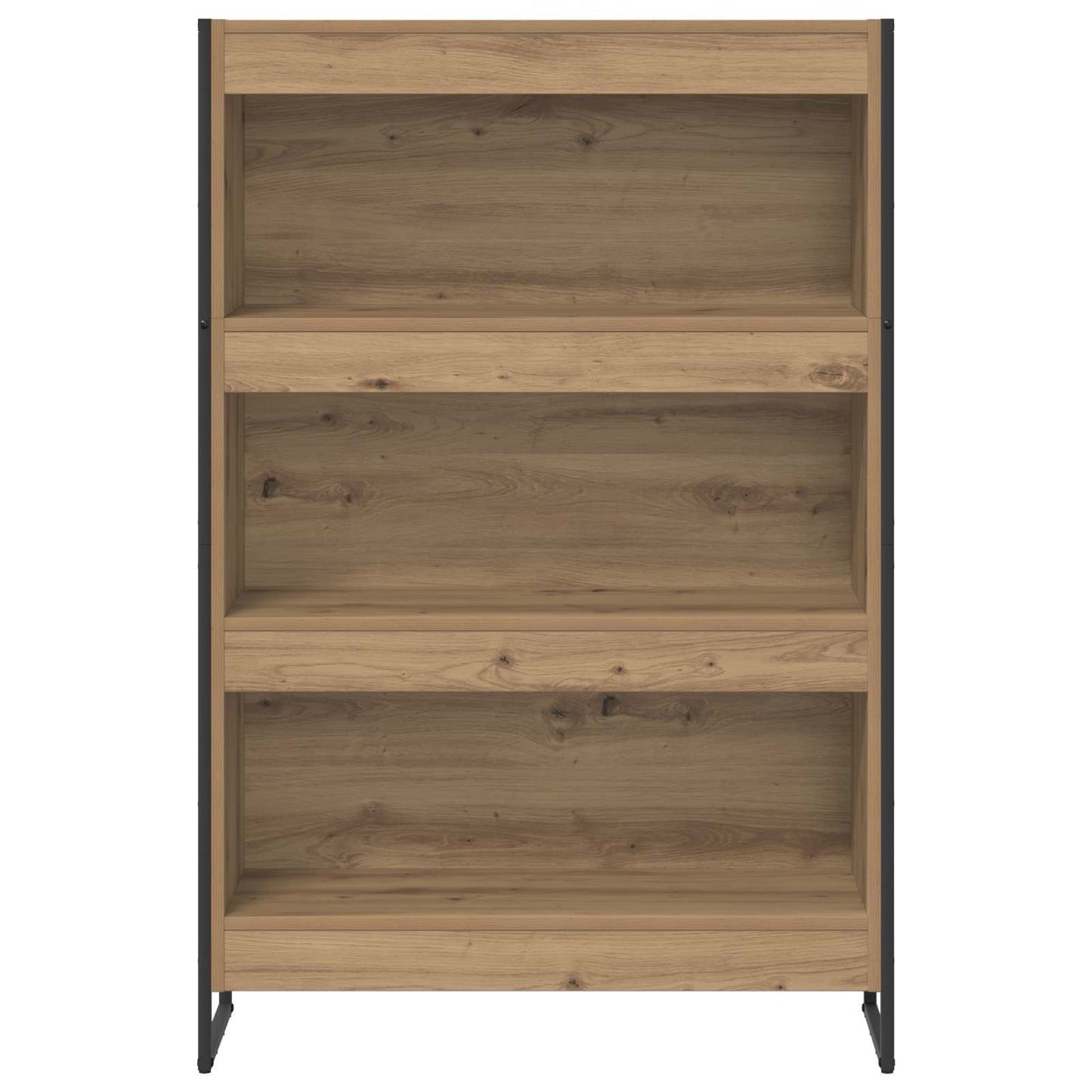 Bogskab 80 x 30 x 121 cm Konstrueret træ Artisan eg