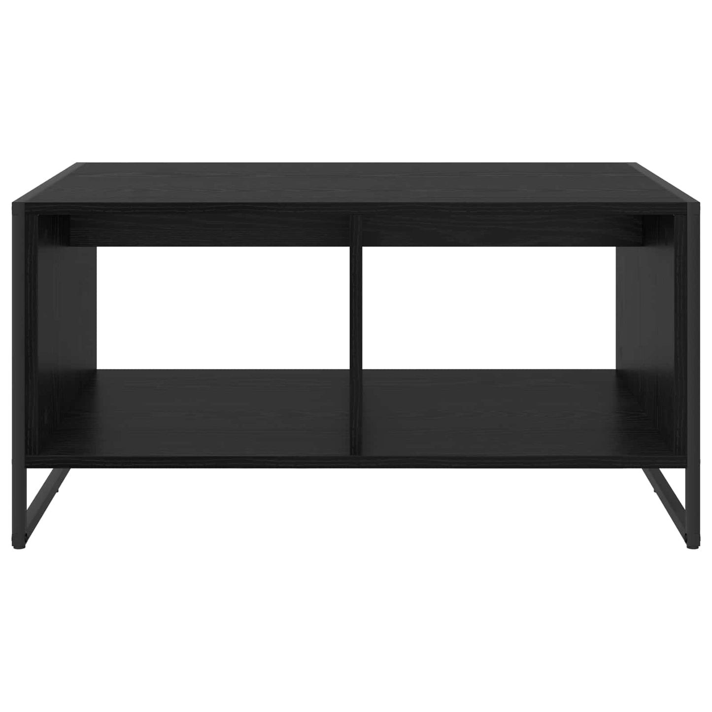 Sofabord Sort eg 80 x 50 x 40 cm Konstrueret træ