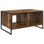 Sofabord Røget Eg 80 x 50 x 40 cm Konstrueret træ