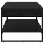 Sofabord Sort eg 80 x 50 x 40 cm Konstrueret træ