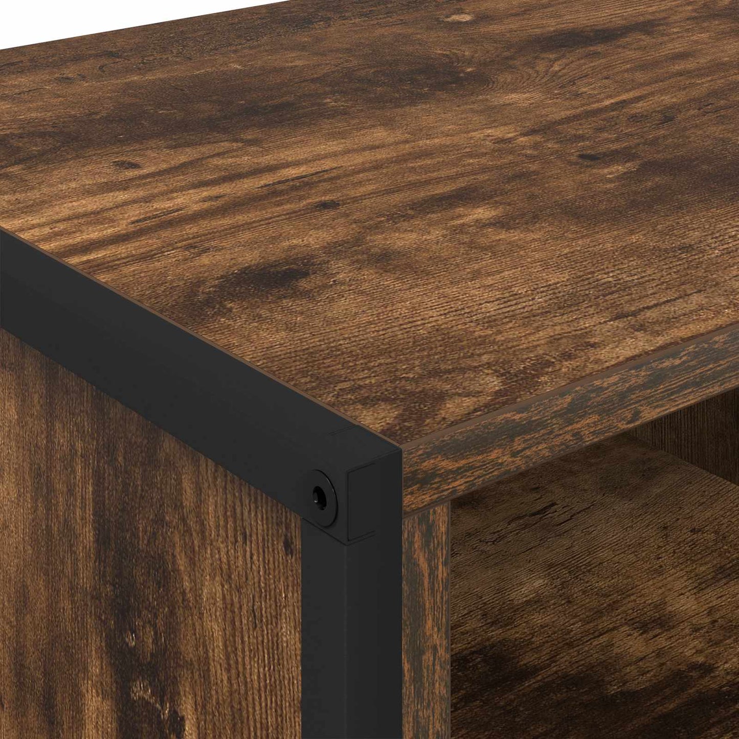 Sko skab Røget Eg 100 x 35 x 44 cm Konstrueret træ