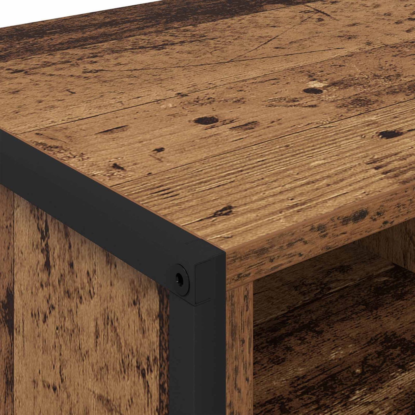 Sko skab Gammelt træ 100 x 35 x 44 cm Konstrueret træ