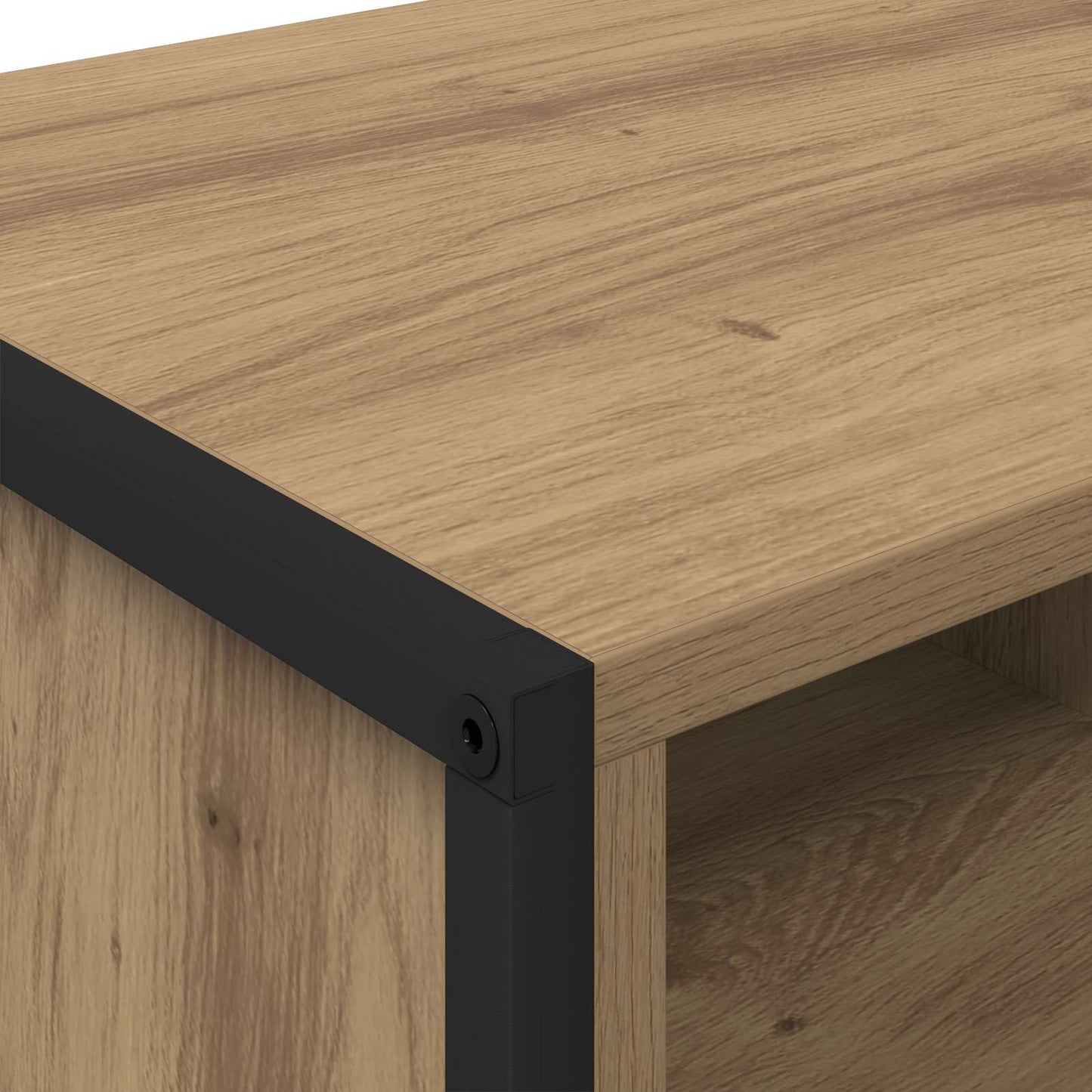 Sko skab Artisan eg 100 x 35 x 44 cm Konstrueret træ