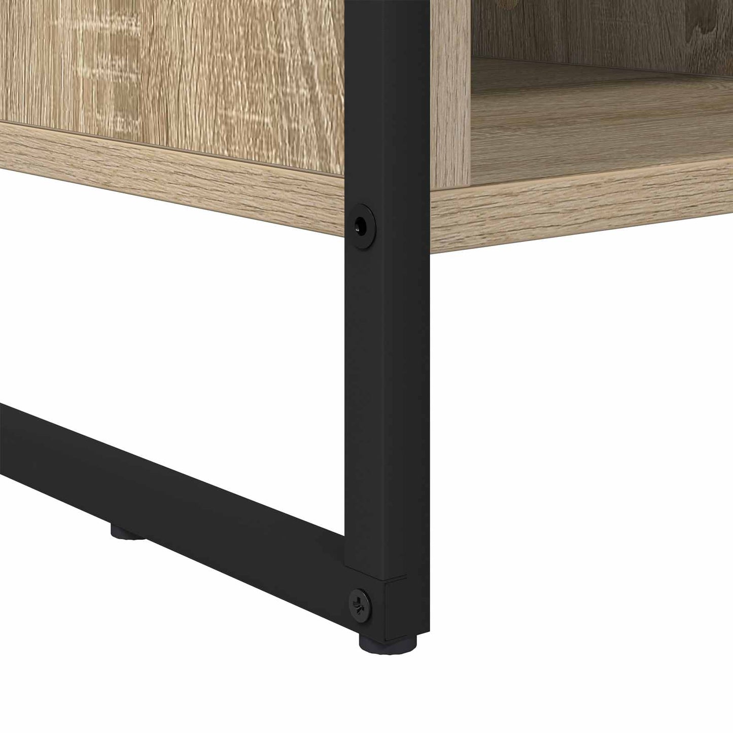 Sko skab med opbevaring Sonoma 60 x 35 x 44 cm Konstrueret træ