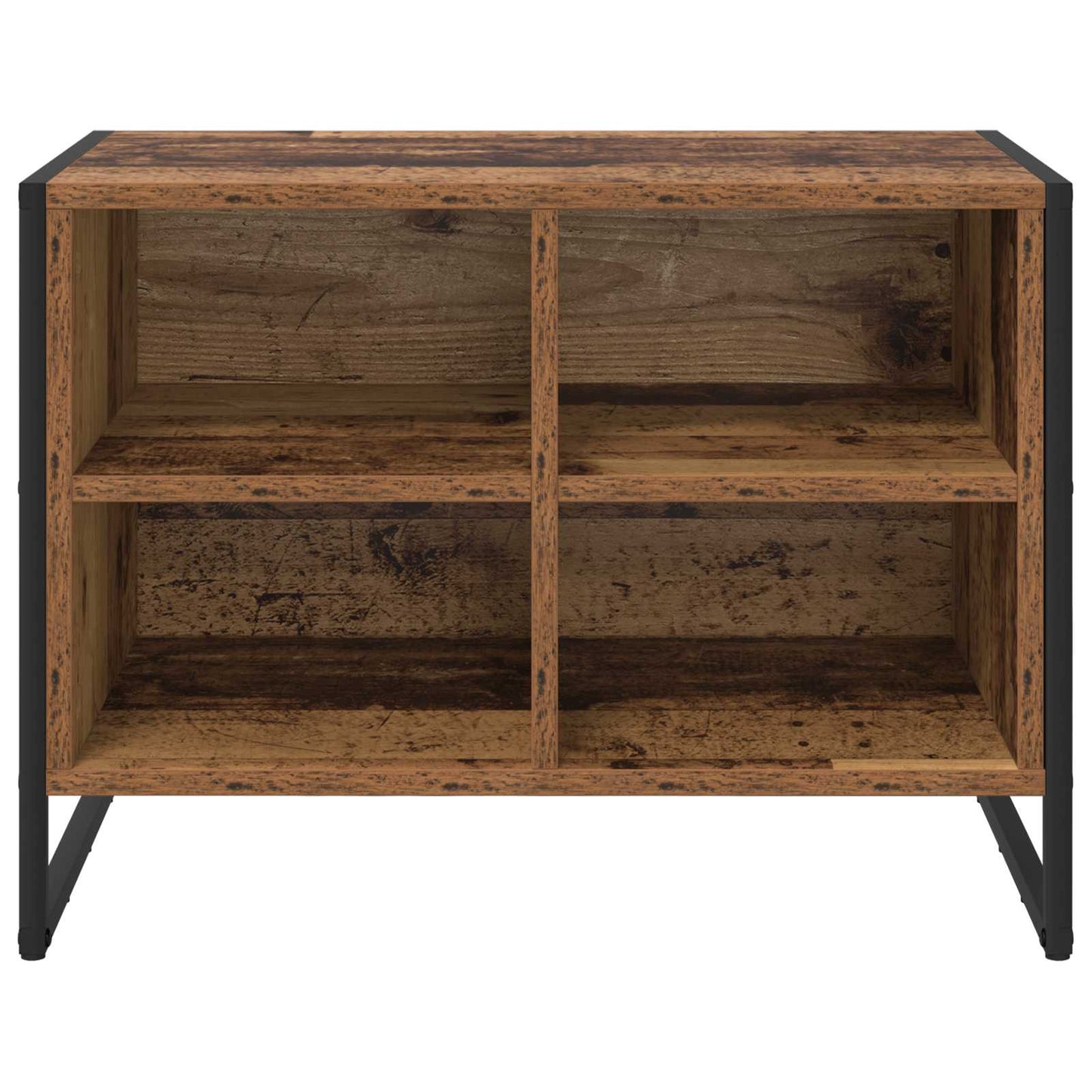 Sko skab Gammelt træ 60 x 35 x 44 cm Konstrueret træ