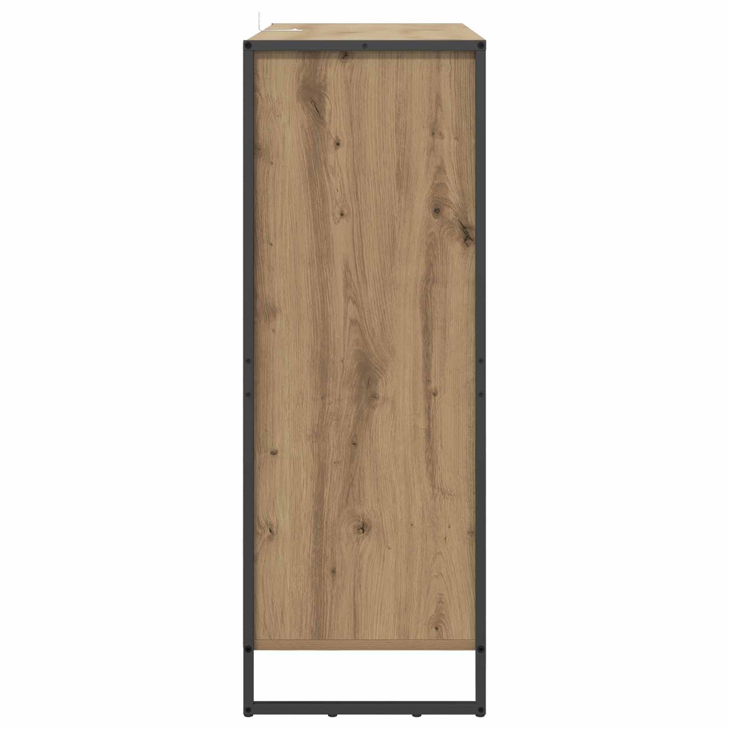 Sko skab med dør Artisan eg 79 x 36 x 100 cm Konstrueret træ