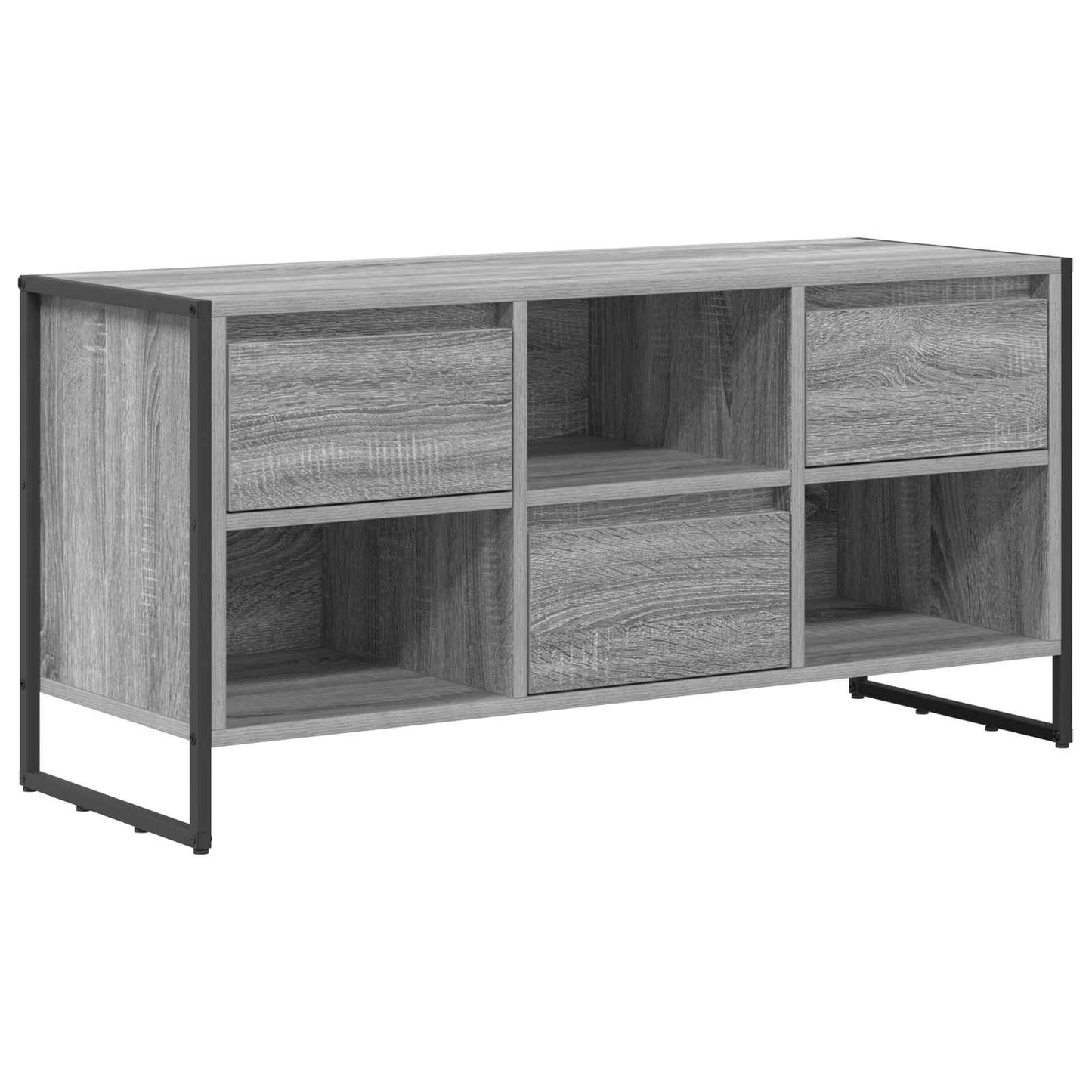 TV-skab Grå Sonoma 100 x 36 x 49,5 cm Konstrueret træ