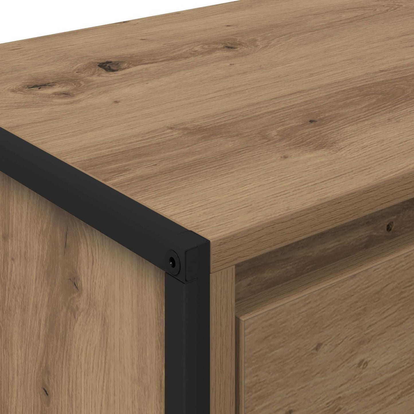 TV-skab Artisan eg 100 x 36 x 49,5 cm Konstrueret træ