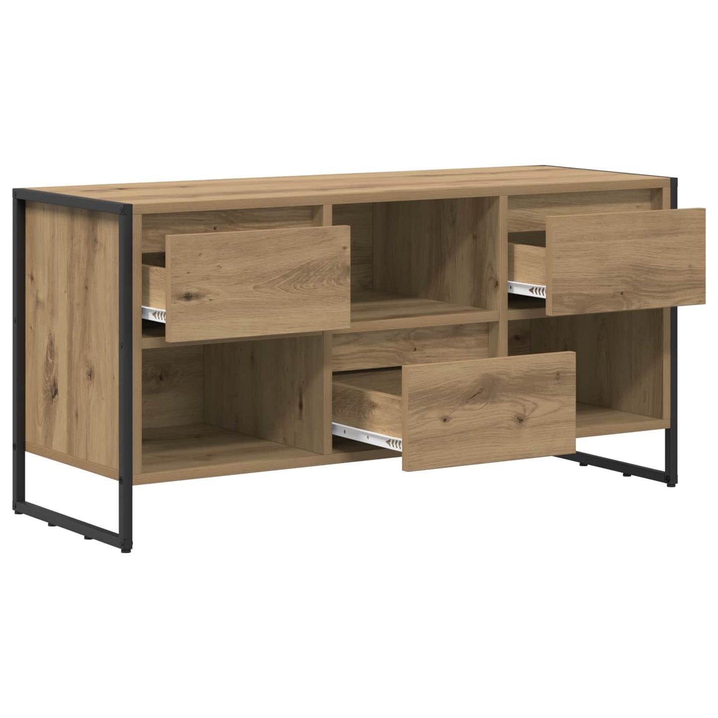 TV-skab Artisan eg 100 x 36 x 49,5 cm Konstrueret træ