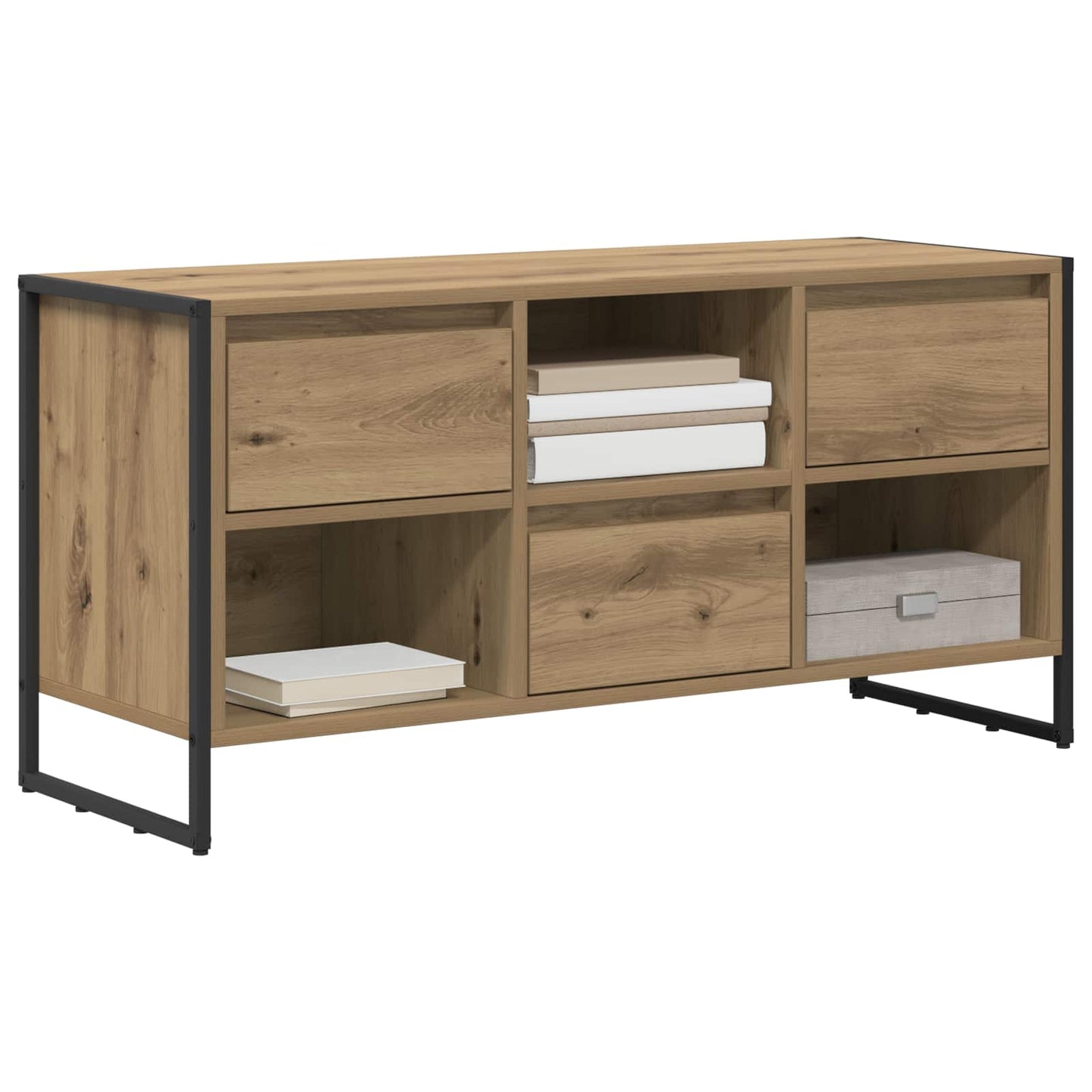 TV-skab Artisan eg 100 x 36 x 49,5 cm Konstrueret træ
