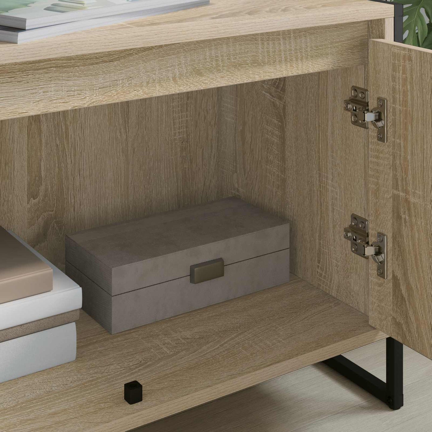 TV-skab Sonoma 140 x 36 x 49.5 cm Konstrueret træ