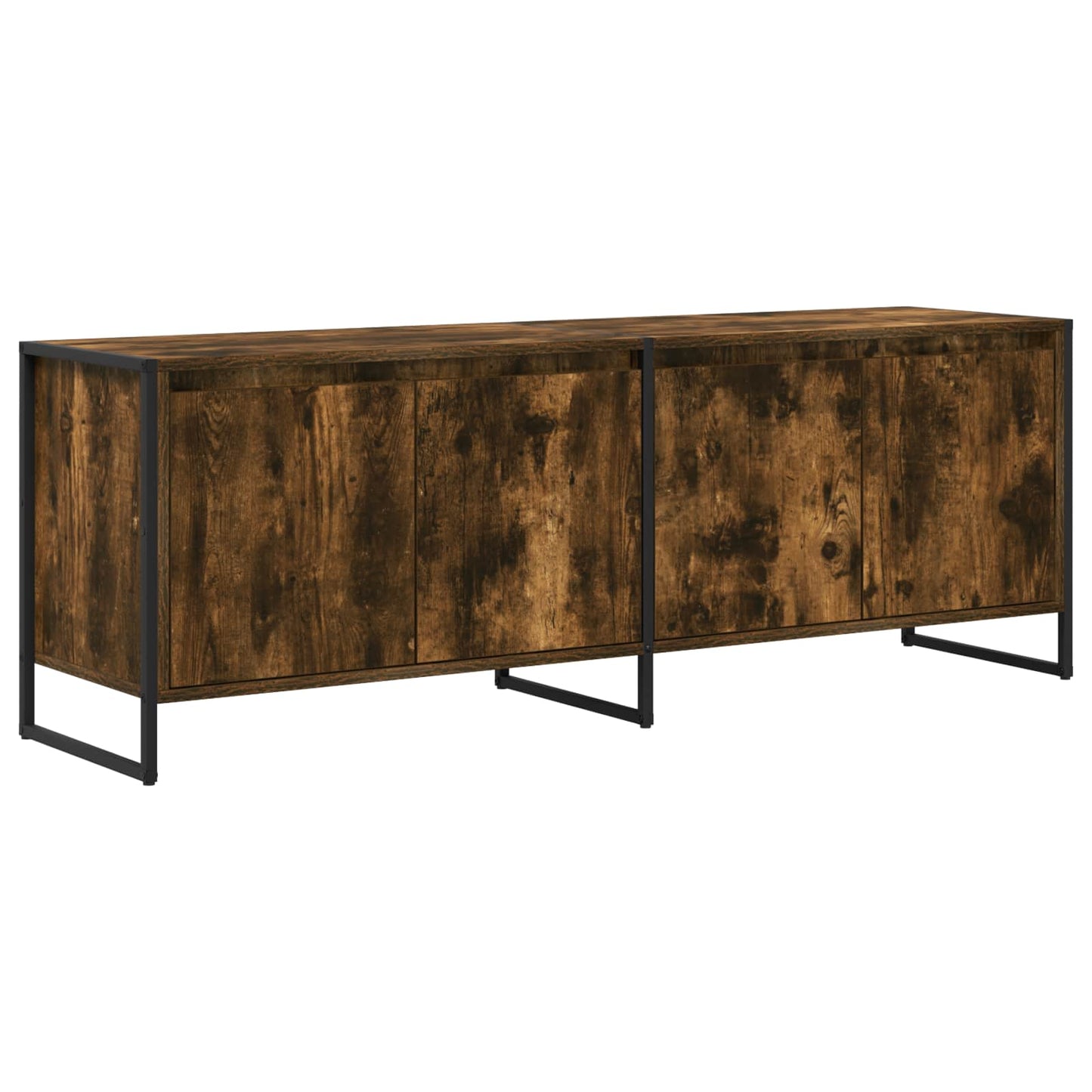 TV-skab Røget Eg 140 x 36 x 49.5 cm Konstrueret træ